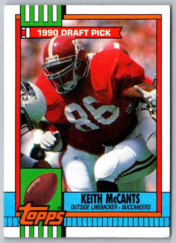 1990 Topps Keith McCants #399
