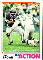1982 Topps Ted Brown #392 EX