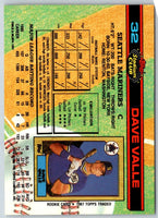 1991 Stadium Club Dave Valle #32
