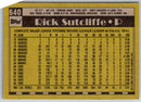 1990 Topps Rick Sutcliffe