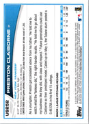 2013 Topps Update Preston Claiborne