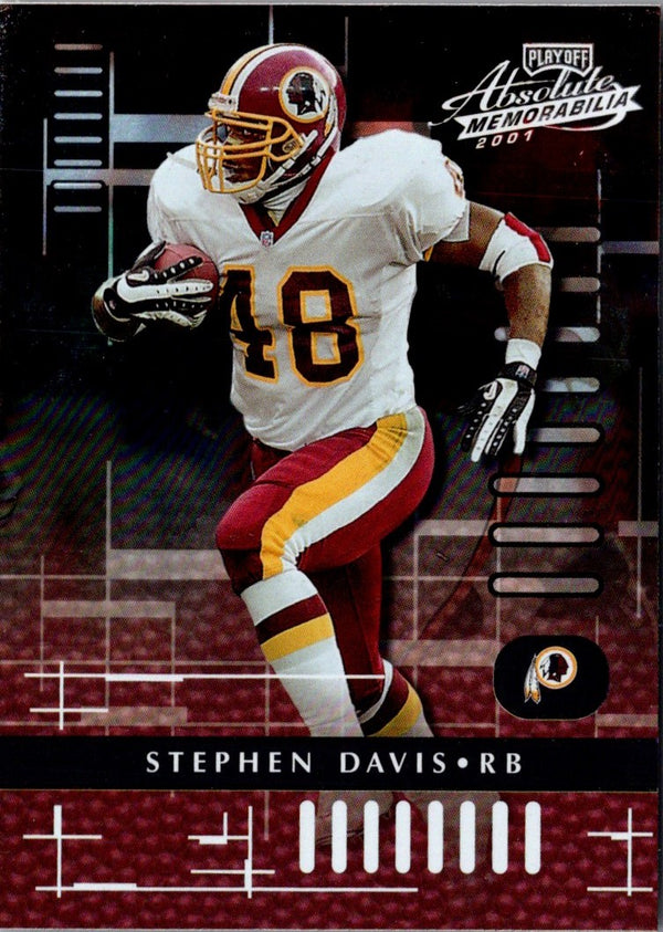 2001 Playoff Absolute Memorabilia Stephen Davis #100