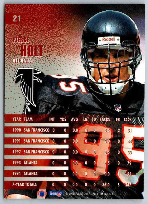 1995 Fleer Pierce Holt #21