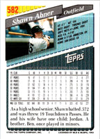 1993 Topps Gold Shawn Abner #582