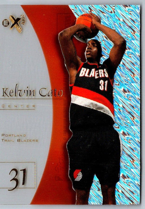 1997 SkyBox Z-Force Franz Portland Trail Blazers Kelvin Cato #4