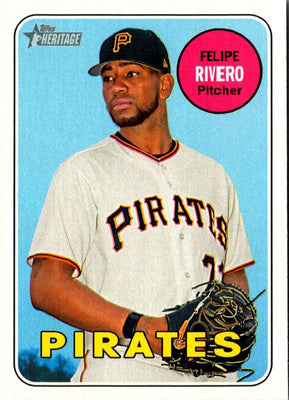2018 Topps Heritage Felipe Rivero #354