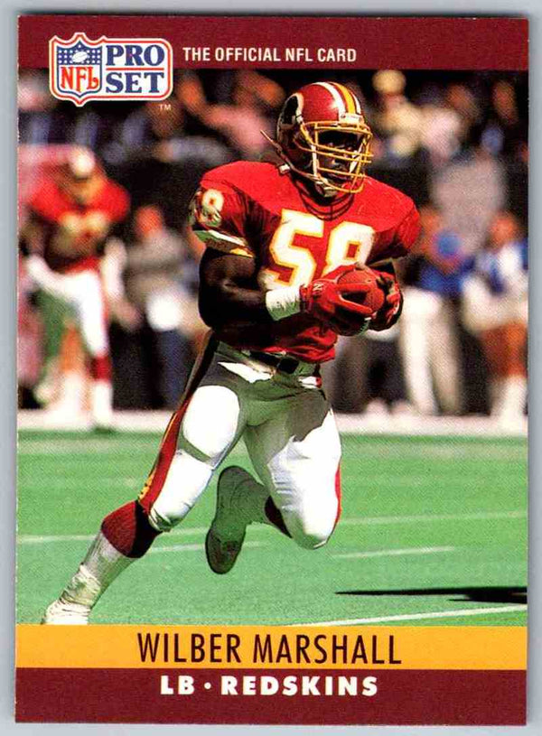 1990 Pro Set Wilber Marshall #326