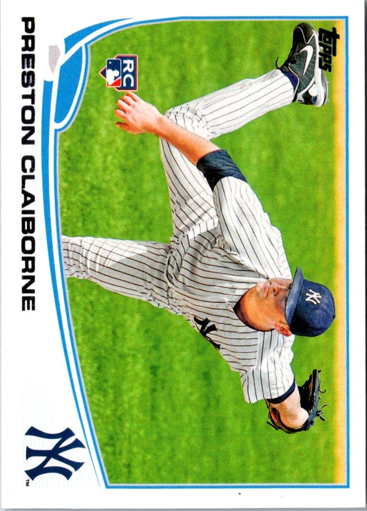 2013 Topps Update Preston Claiborne