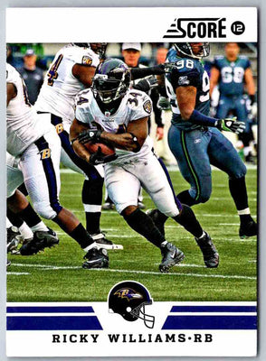 2012 Score Ricky Williams #166