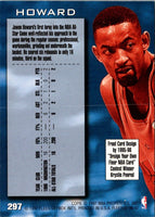 1996 Fleer Juwan Howard #297