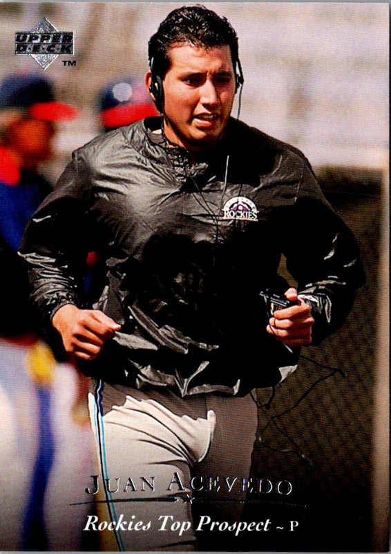 1995 Upper Deck Minors Juan Acevedo #40