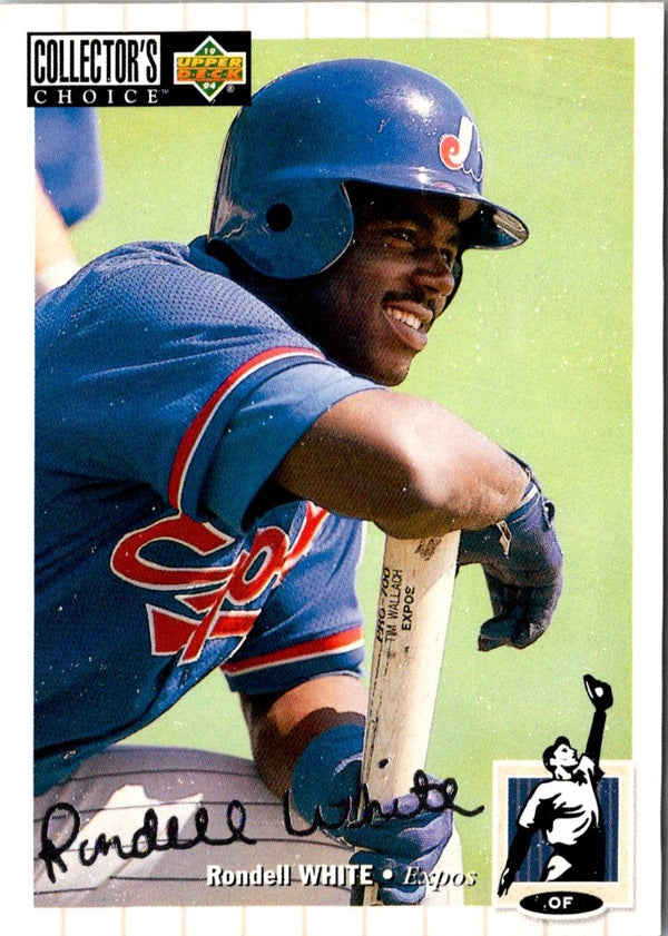 1994 Collector's Choice Rondell White #293