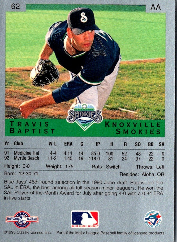 1993 Classic Best Travis Baptist