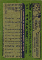 1982 Topps Tim Blackwell #374