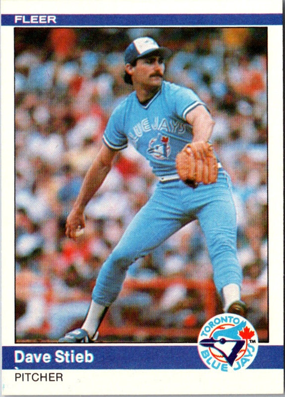 1984 Fleer Dave Stieb #167