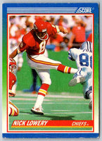 1990 Score Nick Lowery #372