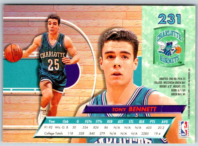 1992 Fleer Ultra Tony Bennett