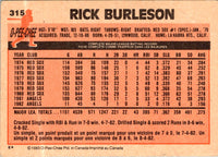 1983 O-Pee-Chee Rick Burleson #315