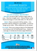 2008 Bowman Chrome Prospects Shairon Martis