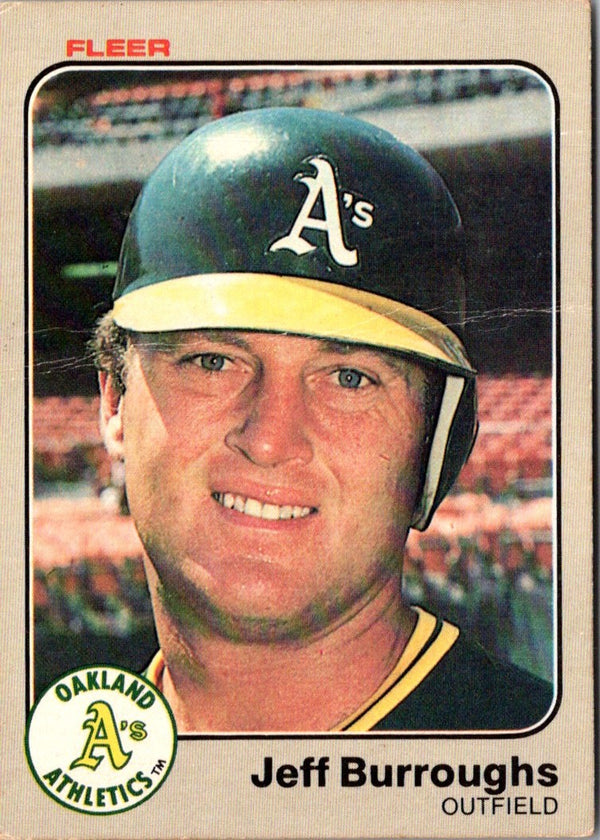 1983 Fleer Jeff Burroughs #515