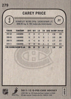 2011 O-Pee-Chee Carey Price #31