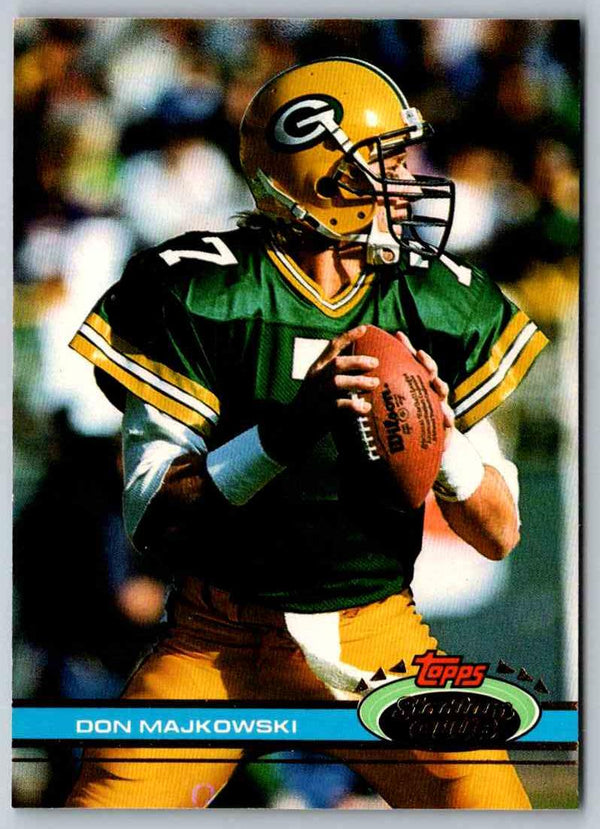 1991 Topps Stadium Club Football Don Majkowski #471