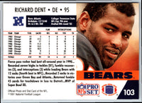 1991 Pro Set Richard Dent #103