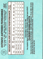 1986 Leaf Tony Fernandez #45