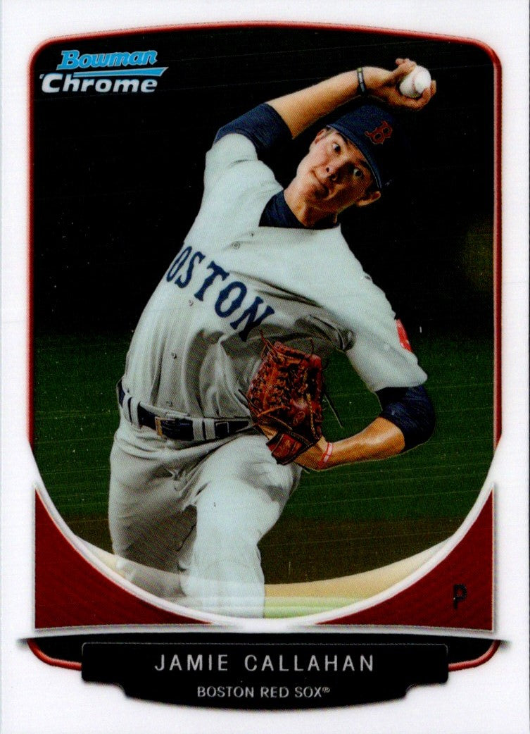 2013 Bowman Chrome Prospects Jamie Callahan