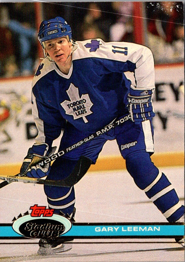 1991 Stadium Club Gary Leeman #158