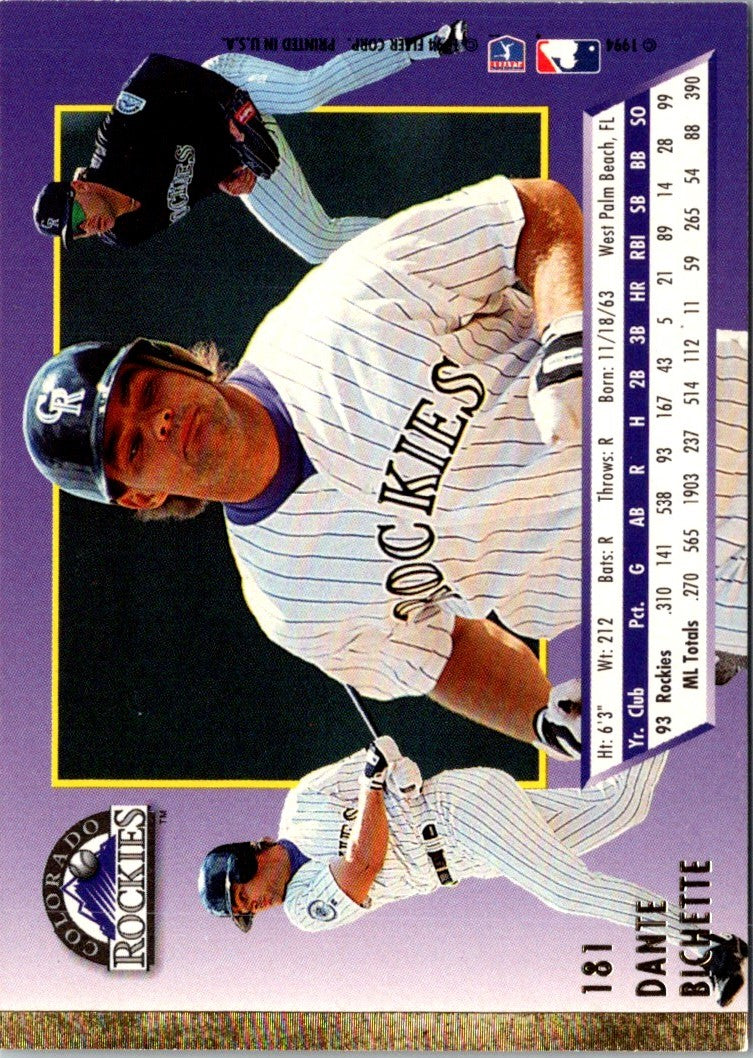 1994 Ultra Dante Bichette