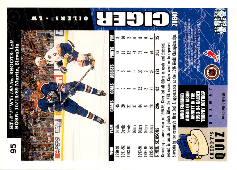 1996 Collector's Choice Zdeno Ciger