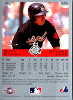 1993 Classic Best Matt Stairs #27