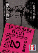 2012 Panini Cooperstown The Village Cooperstown Sidewalk