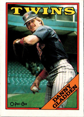 1988 O-Pee-Chee Danny Gladden #206