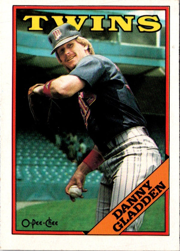 1988 O-Pee-Chee Danny Gladden #206