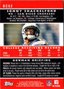 2007 Bowman Chrome Sonny Shackelford