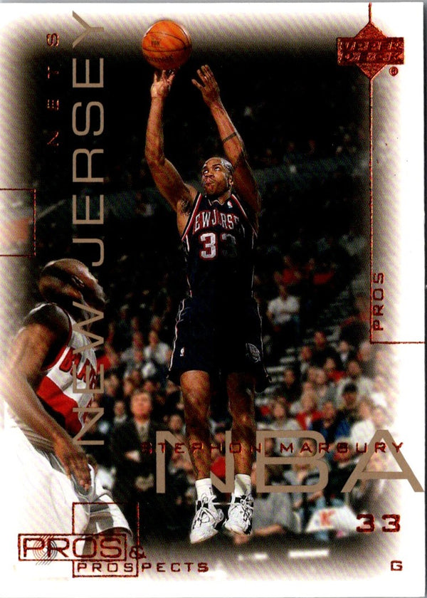 2000 Upper Deck Pros & Prospects Stephon Marbury #51