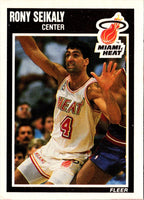 1989 Fleer Rony Seikaly #83 Rookie