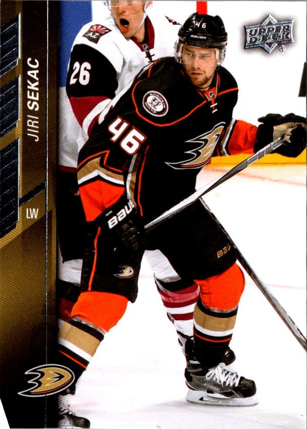 2015 Upper Deck Jiri Sekac #252