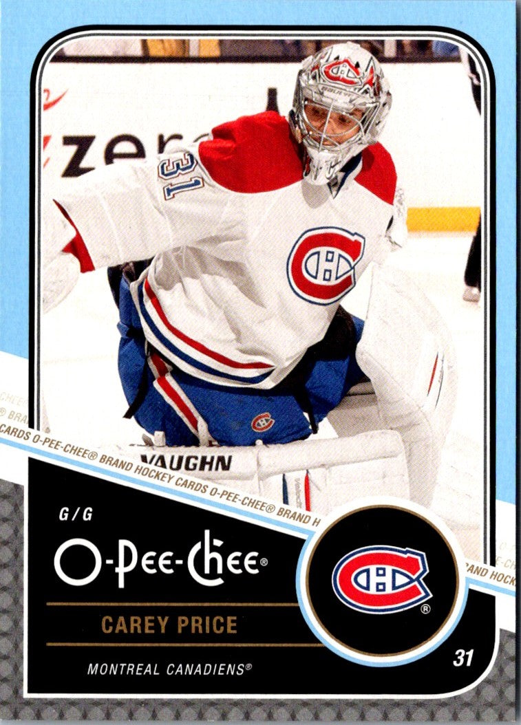 2011 O-Pee-Chee Carey Price