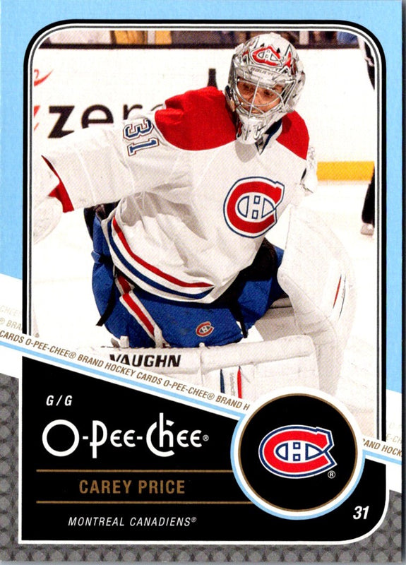 2011 O-Pee-Chee Carey Price #31