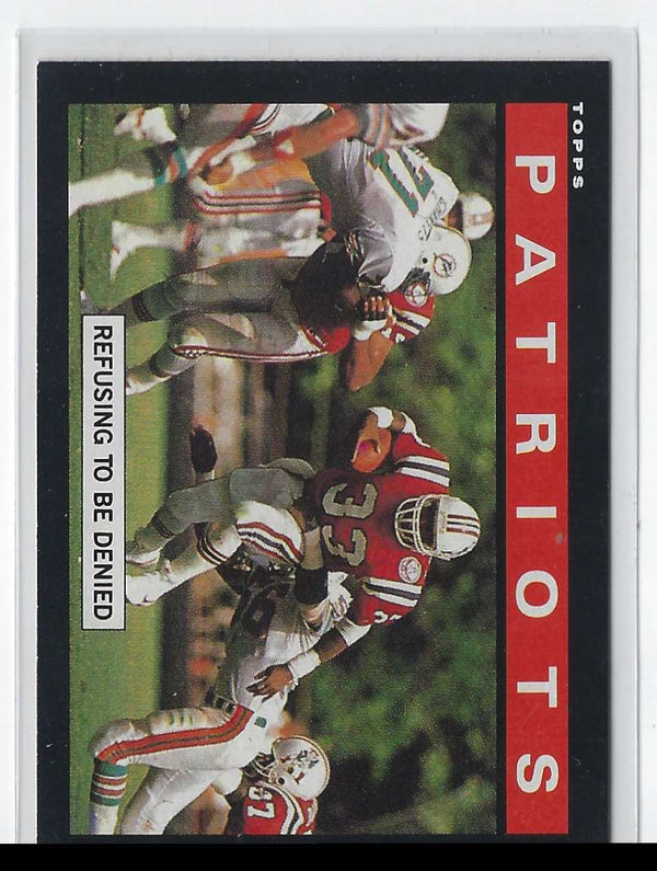 1985 Topps Patriots Team Leaders #320