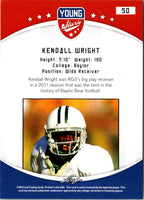 2012 Leaf Young Stars Kendall Wright #50