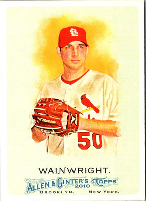 2010 Topps Allen & Ginter Adam Wainwright #219