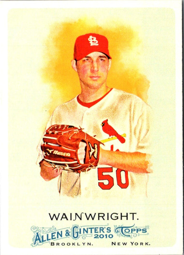 2010 Topps Allen & Ginter Adam Wainwright #219