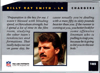 1991 Pro Line Portraits Billy Ray Smith #185