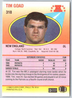 1990 Fleer Tim Goad #318