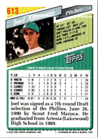1993 Topps Gold Joel Adamson #613 Rookie