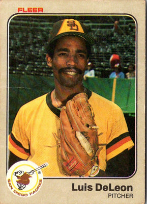 1983 Fleer Luis DeLeon #355